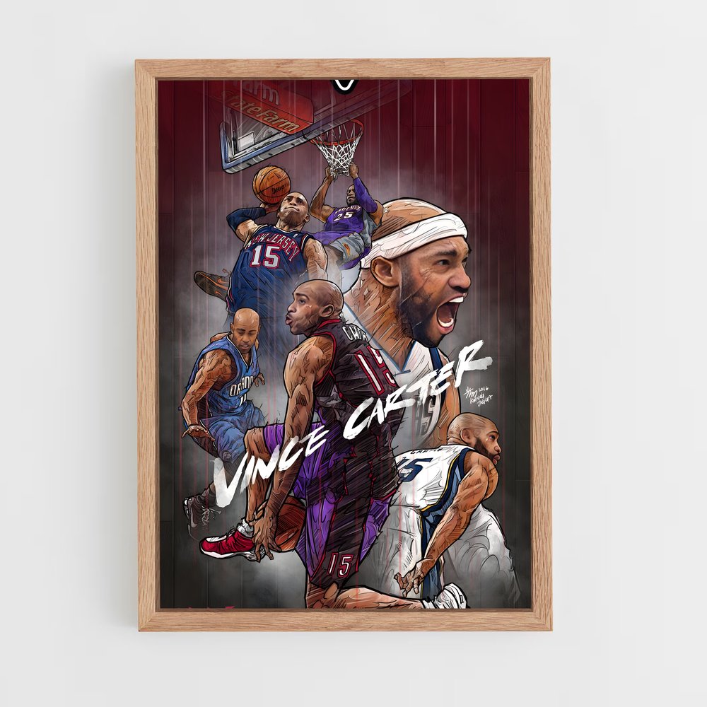 Poster Vince Carter: Le Vol Magnifique – affiche Basketball (vue 4)